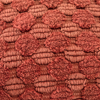 Rizzy Pillows T20021 Terra Cotta Angle Image
