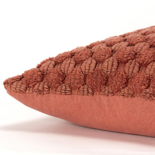 Rizzy Pillows T20021 Terra Cotta Detail Image