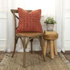 Rizzy Pillows T20021 Terra Cotta Edge Image
