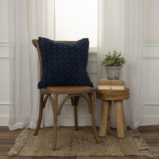 Rizzy Pillows T20023 Blue Edge Image