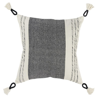 Rizzy Pillows T20027 Black/White main image