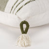 Rizzy Pillows T20028 Green/White Angle Image