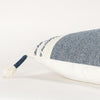 Rizzy Pillows T20029 Blue/White Detail Image