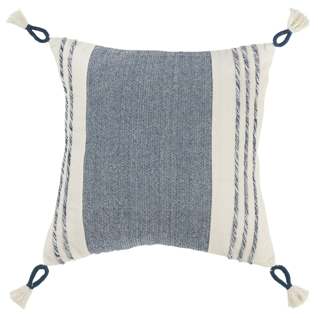 Rizzy Pillows T20029 Blue/White main image