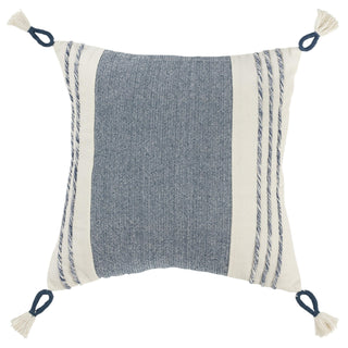Rizzy Pillows T20029 Blue/White main image