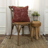 Rizzy Pillows T20067 Wine Edge Image