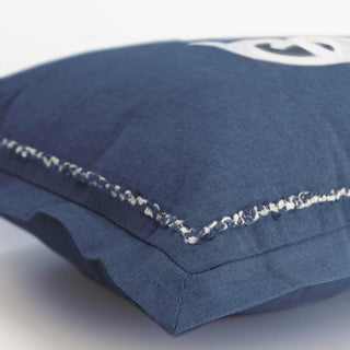 Rizzy Pillows T20074 Blue Corner Image