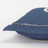Rizzy Pillows T20074 Blue Detail Image