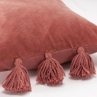 Rizzy Pillows T20080 Terra Cotta Corner Image