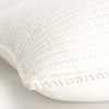Rizzy Pillows T20082 White Corner Image