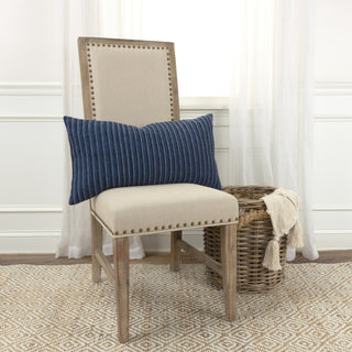 Rizzy Pillows T20190 Blue Edge Image