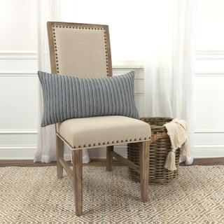 Rizzy Pillows T20192 Grey Edge Image