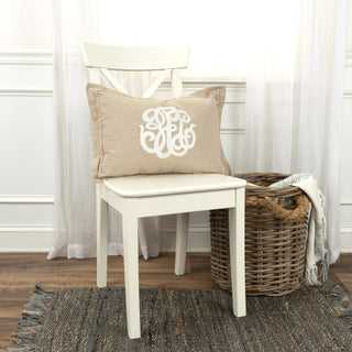Rizzy Pillows T20270 Natural Edge Image