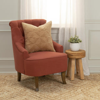 Rizzy Pillows T20437 Tan Room Image Feature