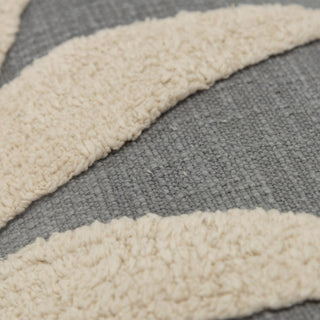 Rizzy Pillows T20456 Grey Corner Image