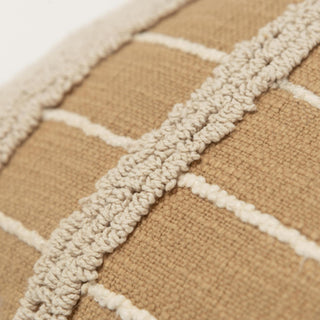 Rizzy Pillows T20466 Gold Corner Image