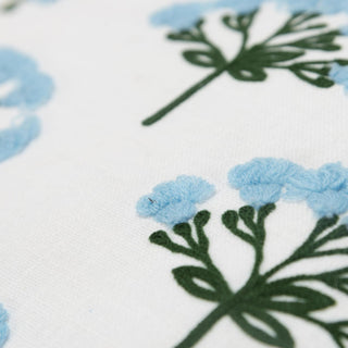 Rizzy Pillows T20507 Ivory / Blue Angle Image