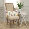 Rizzy Pillows T20528 Cream Room Image Feature