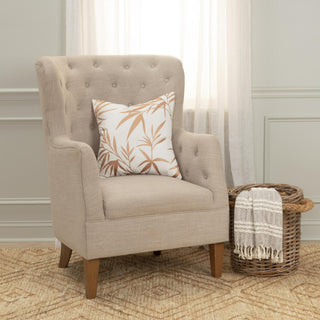 Rizzy Pillows T20570 Ivory / Gold Room Image Feature