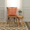 Rizzy Pillows T20590 Orange Room Image Feature