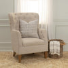 Rizzy Pillows T20627 Cream/Navy Room Image Feature