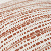 Rizzy Pillows T21499 Ivory/Terra Cotta Corner Image