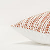 Rizzy Pillows T21499 Ivory/Terra Cotta Edge Image