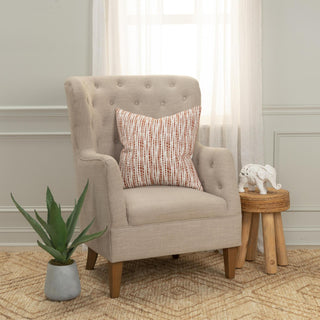 Rizzy Pillows T21499 Ivory/Terra Cotta Room Image Feature
