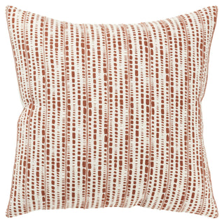 Rizzy Pillows T21499 Ivory/Terra Cotta Main Image