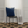 Rizzy Pillows T21502 Deep Dark Blue Room Image Feature