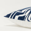 Rizzy Pillows T21508 Ivory / D Blue Edge Image