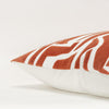 Rizzy Pillows T21510 Ivory / Terracotta Edge Image
