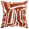 Rizzy Pillows T21510 Ivory / Terracotta Main Image
