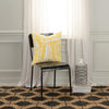 Rizzy Pillows T21512 Ivory / Yellow Room Image Feature