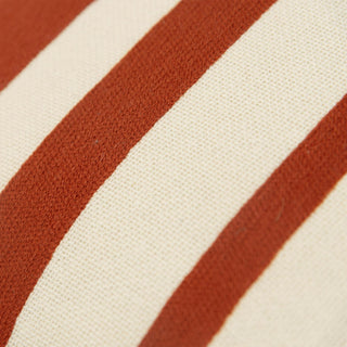 Rizzy Pillows T21515 Terra Cotta/White Corner Image