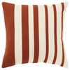 Rizzy Pillows T21515 Terra Cotta/White Main Image