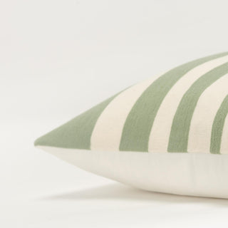 Rizzy Pillows T21516 Green/White Edge Image