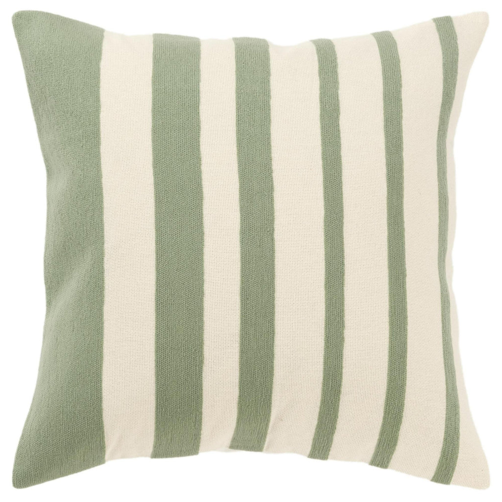 Rizzy Pillows T21516 Green/White main image