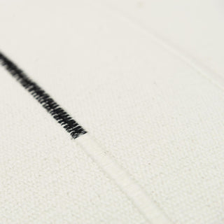 Rizzy Pillows T21520 Ivory/Black Corner Image