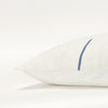 Rizzy Pillows T21525 Ivory/Deep Dark Blue Edge Image