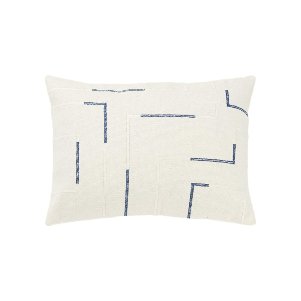 Rizzy Pillows T21525 Ivory/Deep Dark Blue main image