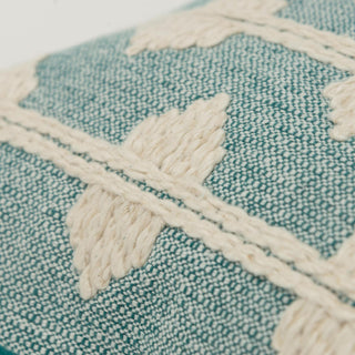 Rizzy Pillows T21530 Teal Corner Image
