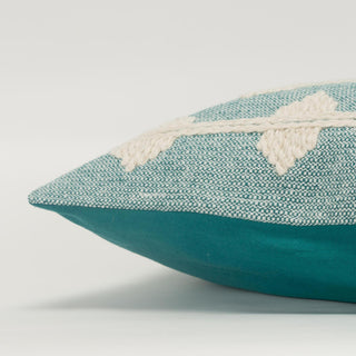 Rizzy Pillows T21530 Teal Edge Image