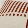 Rizzy Pillows T21536 Natural/Terra Cotta Corner Image