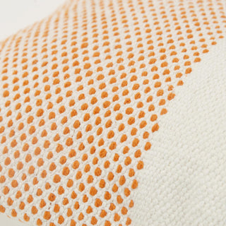 Rizzy Pillows T21544 Natural/Orange Angle Image