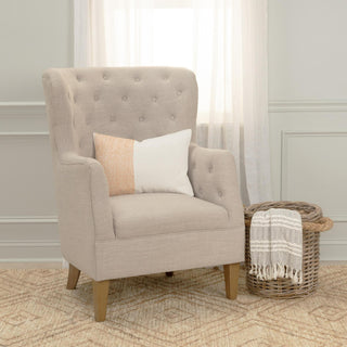 Rizzy Pillows T21544 Natural/Orange Room Image Feature