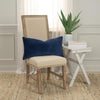 Rizzy Pillows T21585 Deep Dark Blue Room Image Feature