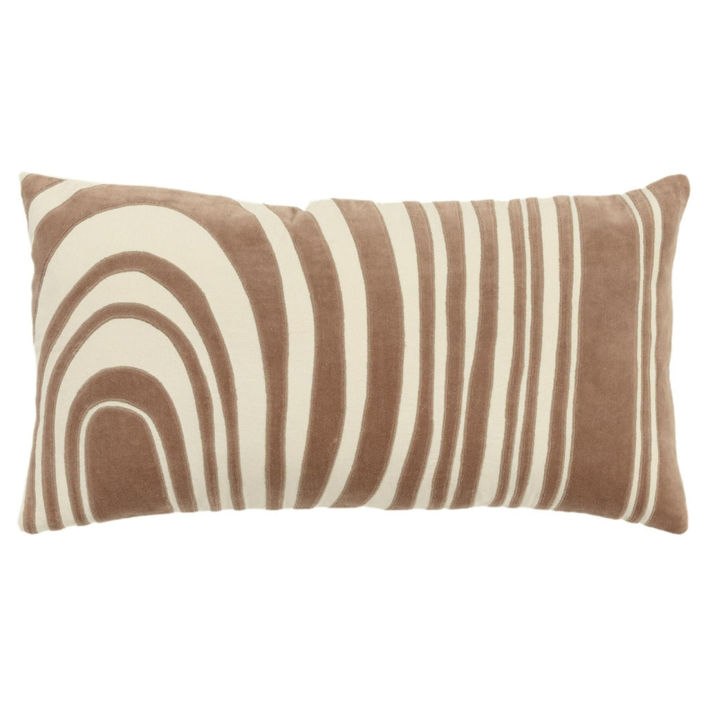 Rizzy Pillows T21588 Cocoa / Natural main image