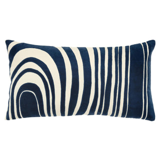 Rizzy Pillows T21590 Deep Dark Blue / Natural main image