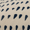 Rizzy Pillows T21604 Natural/Deep Dark Blue Corner Image